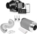 iPower 4" Smart Inline Duct Fan by iPower