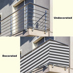 Privacy Fence Screen 3' x 9.8' UV-protection Wind-resistant Privacy Fence Panels - Image 8