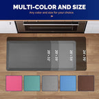 FEATOL Anti Fatigue Mat for Standing, 9/10 Extra Thick Ergonomic Standing Desk - Image 6