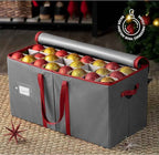 ZOBER Large Christmas Ornament Storage Box