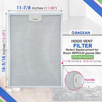 Bagean Stove Hood Vent Filter 11.81" x 16.25" BPPFA30 Compatible - Image 3