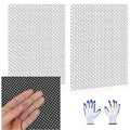 2 Pcs 13x9 5 Mesh 304 Stainless Steel Wire Mesh Sheet, Rustproof Metal Mesh by Unknown