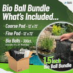 Aquatic Experts Bio Balls Filter Media Bulk, 1.5 Inch Large Bio Balls - Image 2