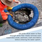 4 Pcs Sediment Filter Erosion Control Blanket Silt Fence Sock - Image 5