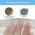 304 Stainless Steel Mesh Screen#60Mesh -Size:15.7"x47.2", - Image 3