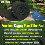Aquatic Experts Classic Koi Pond Filter Pad COARSE – Bulk Roll Pond Filter Media - Image 2