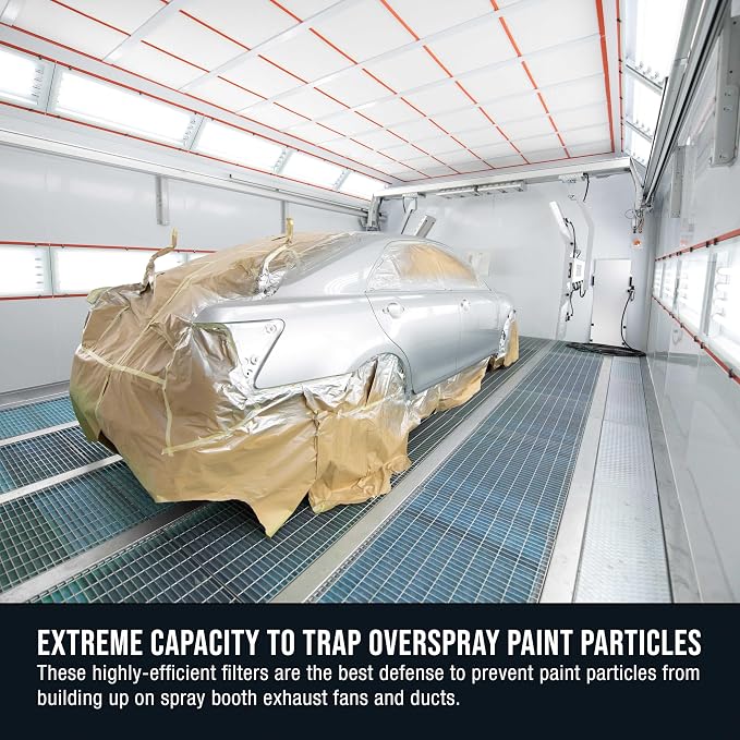 Master Airbrush Elite Paint Spray Booth Exhaust Filter Roll 40.5" x 300' - Image 5