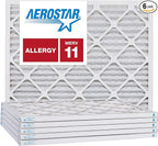 Aerostar 21 1/4x23 1/4x1 MERV 11, Pleated Air Filter, 21 1/4 x 23 1/4 x 1 by AirFiltersDelivered