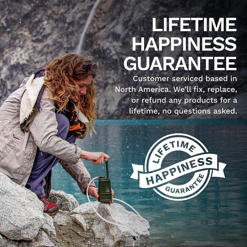 Survivor Filter PRO Portable Water Filter for Camping, Survival &