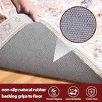 BAGAIL Felt and Natural Rubber Backing Rug Pads 1/8” Thick, 5 x 7 Ft Non Slip