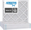 Aerostar 12x12x1 MERV 13, Pleated Air Filter, Box of 4, Made in the USA by AirFiltersDelivered