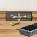 6 Pack Floor Register Cover Trap, HG Power 4 x 10 Inch Floor Vent