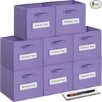 artsdi 13x13x13 storage cube bins Fabric storage cubes