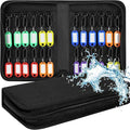 Portable Zippered Key Case, Organizer Waterproof Key Binder