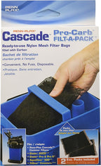 PENN-PLAX Cascade Pro-C Aquarium Canister Filter Media Bags – 8 Oz – 2-Pack by Penn-Plax