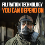 MIRA Safety - NBC-77 SOF - Single 40mm Gas Mask Filter - Special Combined CBRN - Image 7