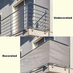 Privacy Screen 3.6' x 29.5' Durable UV-Resistant Patio Privacy Screens - Image 8