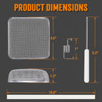TONDA RV Furnace Vent Screen, Bug Screens Heater Vent Cover - Image 2