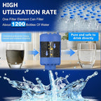 Blue Faucet Water Filter Replacement - Image 4