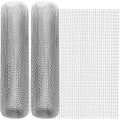 SATINIOR 2 Packs 11.8 x 39.3 Inch 304 Stainless Steel Woven Wire Mesh Fine by SATINIOR