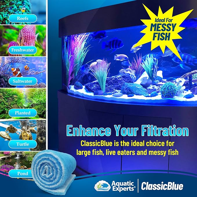 Aquatic Experts Classic Bonded Aquarium Filter Pad -12 Inches by 72 Inches by - Image 6