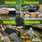 Aquatic Experts Classic Koi Pond Filter Pad COARSE – Black Bulk Roll Pond - Image 4
