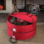ZOBER Christmas Wreath Storage Container 24 Inch