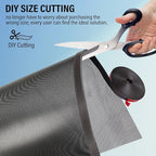 39x4 inch Customizable DIY Floor Vent Covers, Magnetic PVC Vent Mesh - Image 4