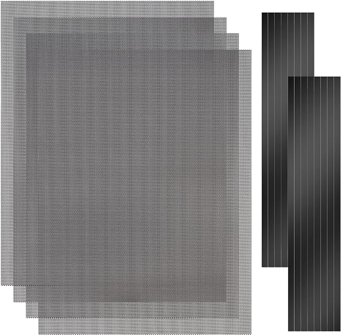 400x300mm DIY PC Case Dust Filter, 1.2mm Hole, PVC Dustproof Mesh Filter Cover by YSSHUI