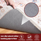 BAGAIL Felt and Natural Rubber Backing Rug Pads 1/4” Thick