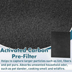Pangda 4 Pack Activated Carbon Pre Filters Replacement Compatible - Image 5