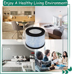 MK01/DH-JH01 True HEPA Replacement Filter, Compatible - Image 6