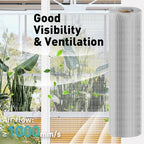 304 Stainless Steel Mesh Window Screen Roll, 35IN x 98.43FT Silver Metal Window - Image 4