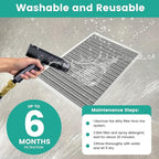 18x24x1 Reusable Air Filter, Electrostatic HVAC AC Furnace Filter, Merv 8 - Image 6
