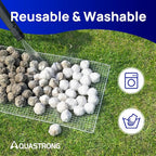 AQUASTRONG Pool Filter Balls for Sand Filters, 5.5 lbs Reusable Pool Sand - Image 5