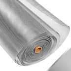 304 Stainless Steel Mesh Window Screen Roll, 35IN x 16FT Silver Metal Window by FCSOTSPS