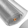 304 Stainless Steel Mesh Window Screen Roll, 47IN x 16FT Silver Metal Window by FCSOTSPS