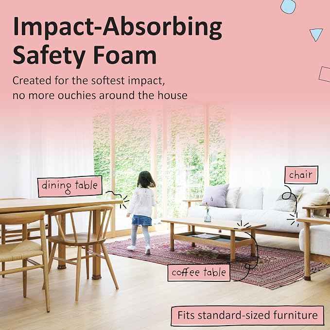 Bebe Earth Baby Proofing Edge and Corner Guard Protector Set