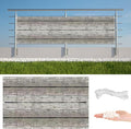 Privacy Fence 3' x 23' UV Protection 96% Balcony Privacy, Easy Installation by AYLFBFU