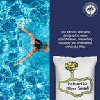 Palmetto 4 Pack Swimming Pool Filter Sand, 50 lb Bag – Natural Silica - Image 4