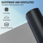 39x16 inch Customizable DIY Floor Vent Covers, Magnetic PVC Vent Mesh - Image 3