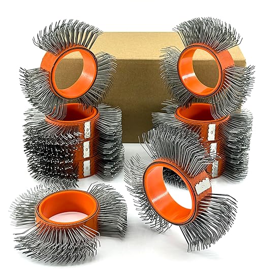 10PCS, Abrasive Carbon Steel Belt/Replacement Coarse Wire Wheel/Rust by Unknown