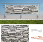 Privacy Screen Protector 2' x 3.3' Durable and UV Resistant Balcony Privacy by AYLFBFU