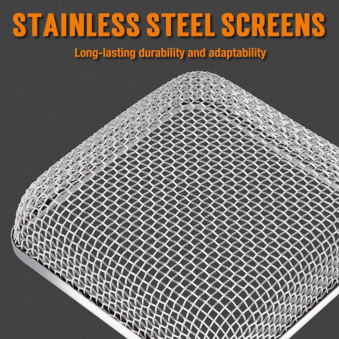 TONDA RV Furnace Vent Screen, Bug Screens Heater Vent Cover - Image 6