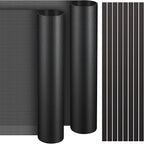 Woanger 1 Pcs 1000 x 300 mm DIY PC Case Dust Filter PC Fan Mesh Filter Floor by Woanger