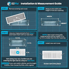 EZ-FLO 16 x 6 Inch Air Vent Cover - Image 3