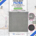 Stove Hood Vent Filter 11.6” x 11.2” BPQTF S99010317 Compatible - Image 3