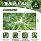 4 Pcs Fluorescent Light Covers - Image 3