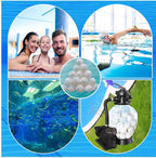 1.5 lbs Pool Filter Balls for Sand Filter, Reusable Pool Sand Filter Balls - Image 7