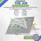 Stove Hood Vent Filter 11.6” x 11.2” BPQTF S99010317 Compatible - Image 4